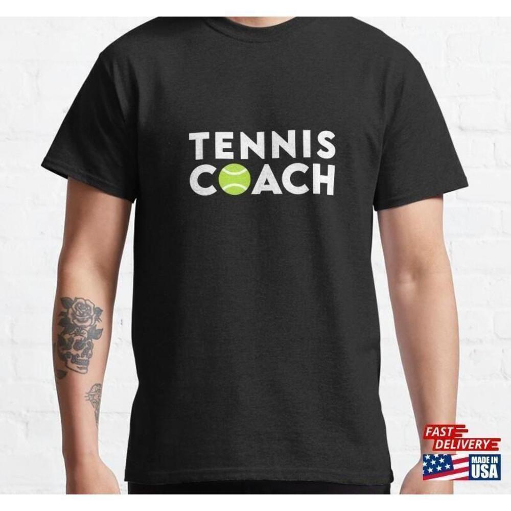 Tennis Coach Classic Sport Graphic Unisex T-Shirt